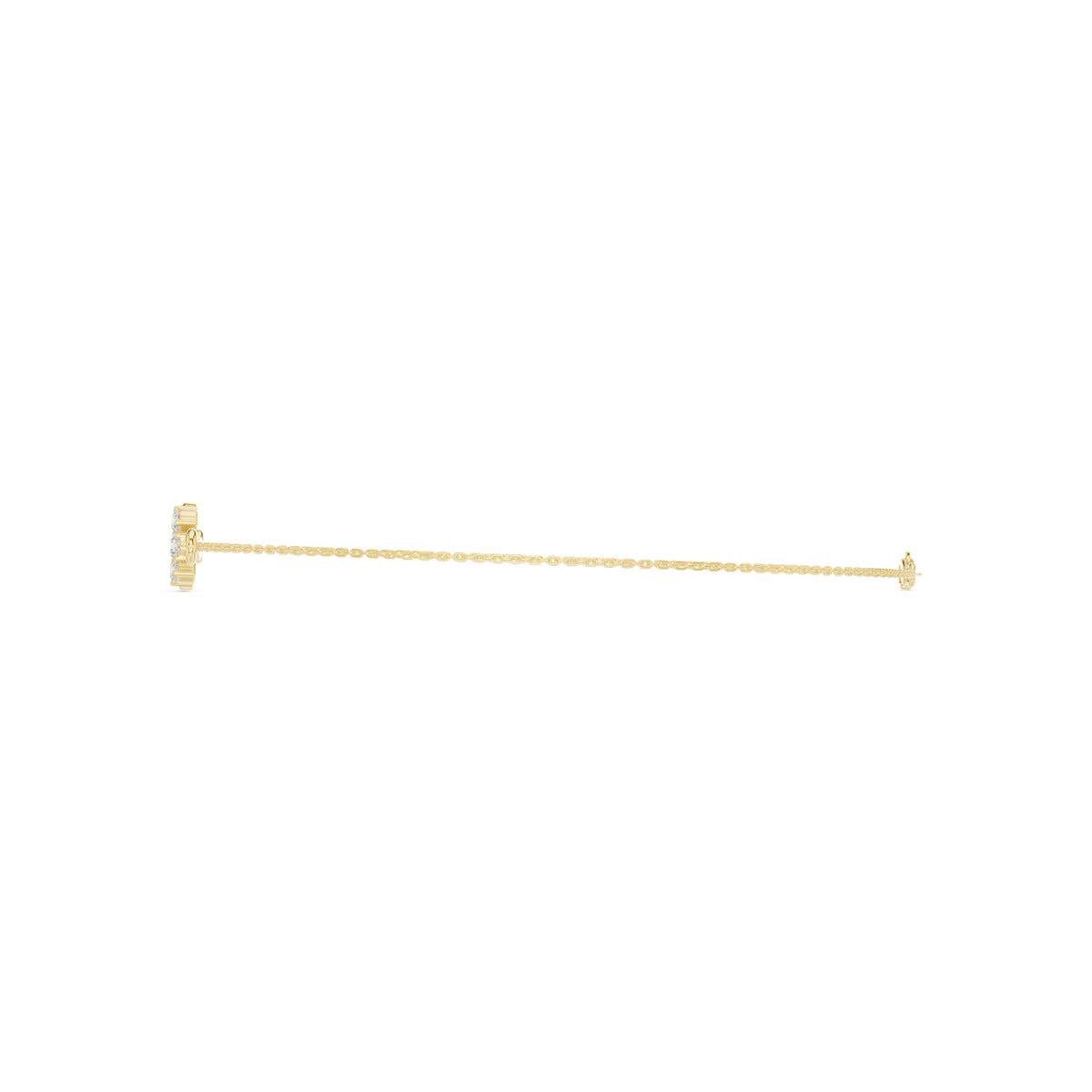 Round Chain Lab Grown Diamond Bracelet
