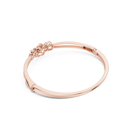 Round Bangle Lab Grown Diamond Bracelet