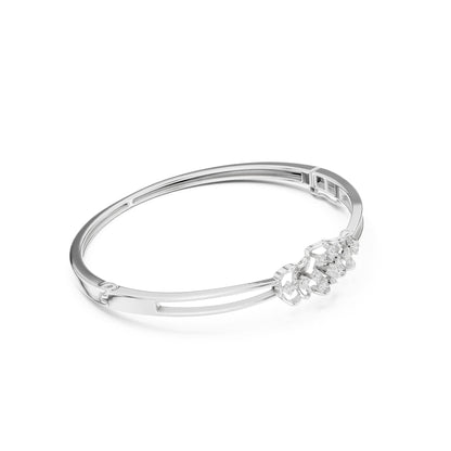 Round Bangle Lab Grown Diamond Bracelet
