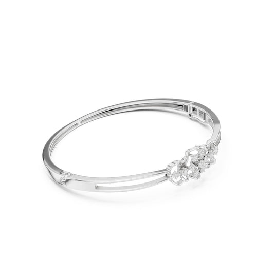 Round Bangle Lab Grown Diamond Bracelet