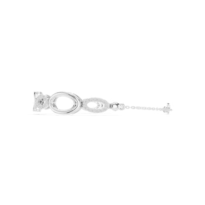 Oval Link Lab Grown Diamond Bracelet