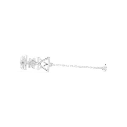 Round Link Lab Grown Diamond Bracelet