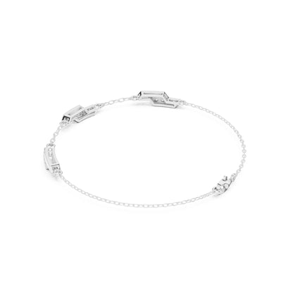 Round Station Lab Grown Diamond Bracelet