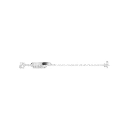 Round Station Lab Grown Diamond Bracelet