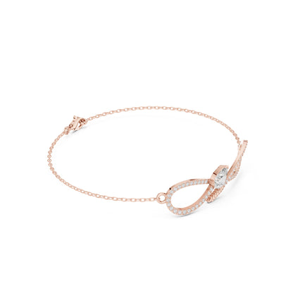 Round Chain Lab Grown Diamond Bracelet