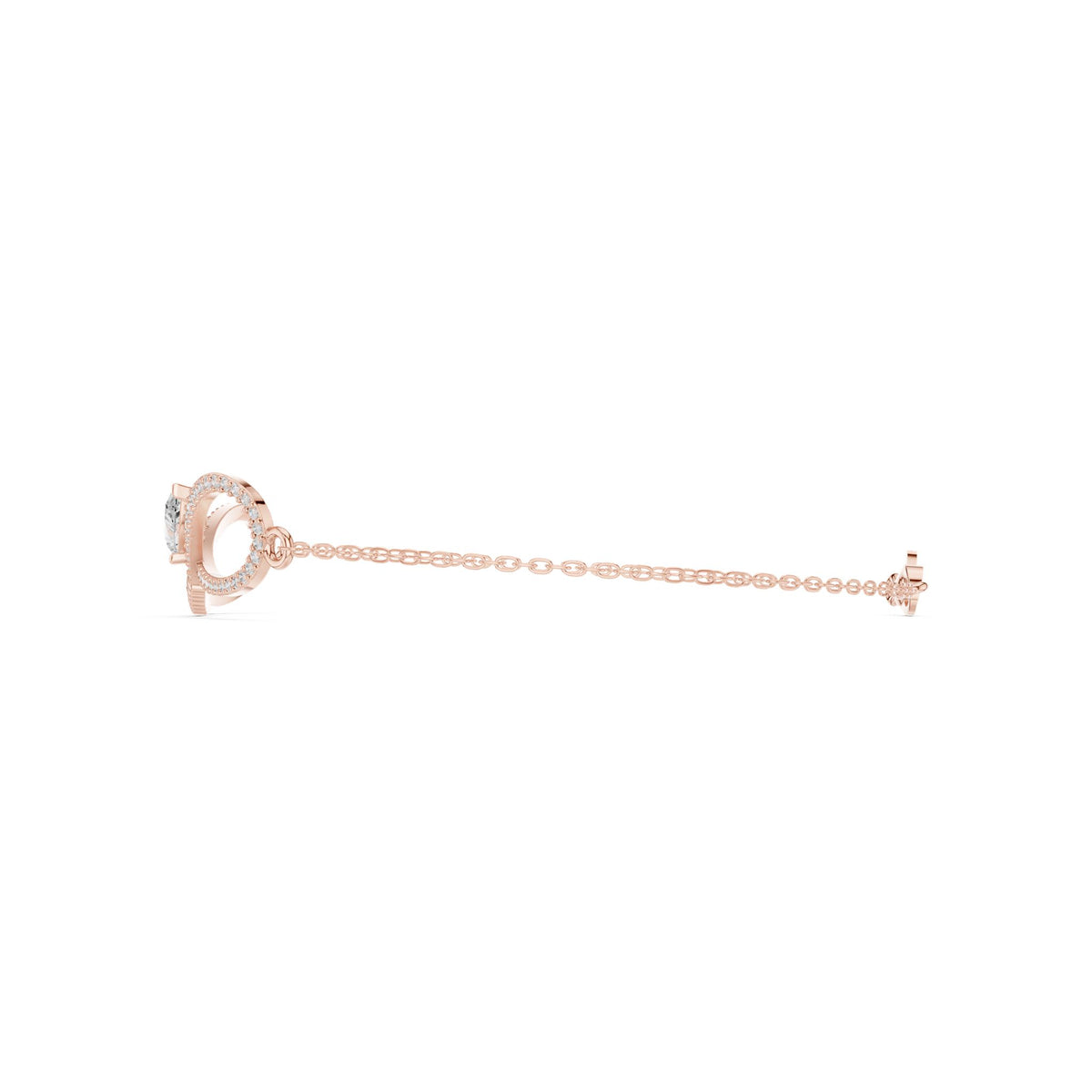 Round Chain Lab Grown Diamond Bracelet