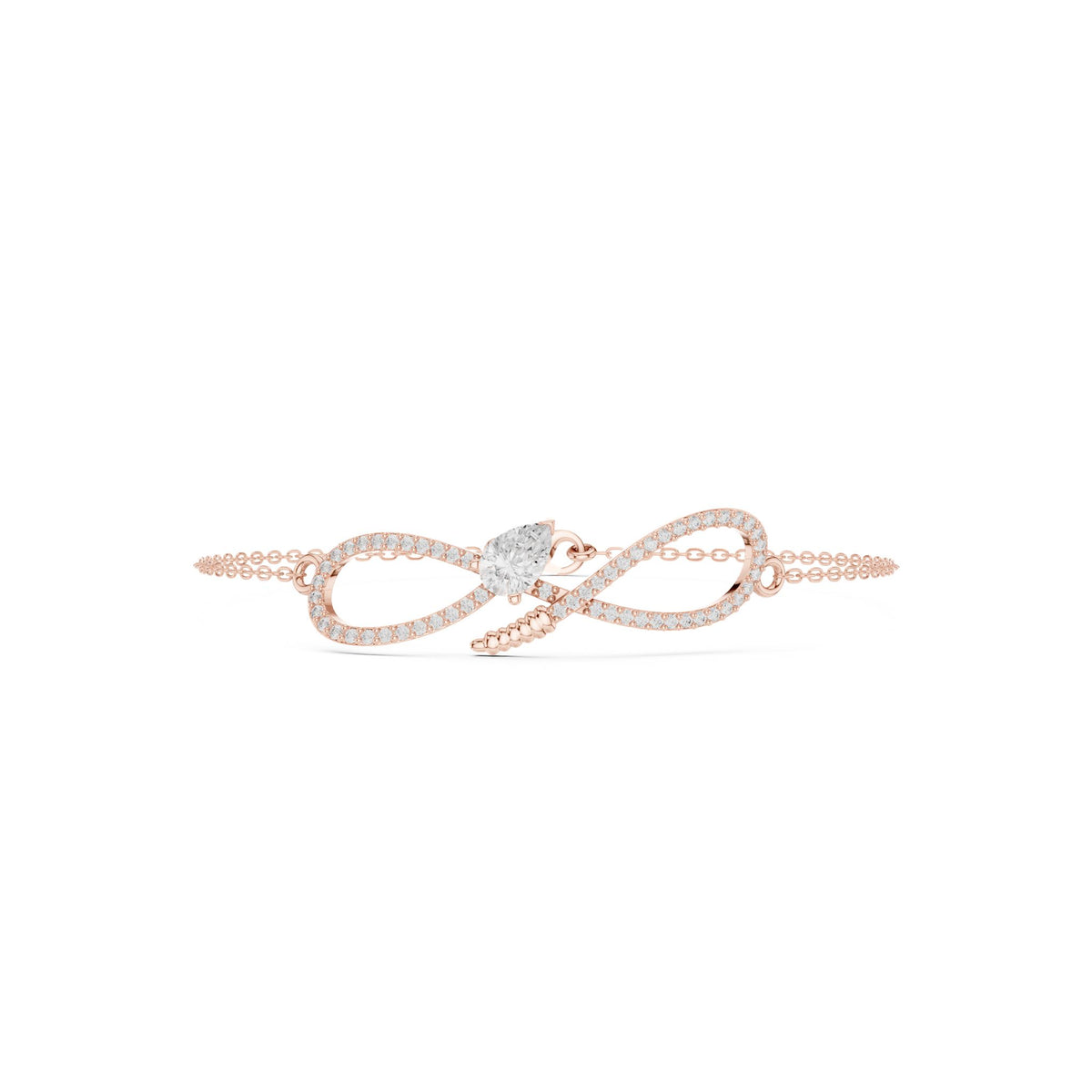 Round Chain Lab Grown Diamond Bracelet
