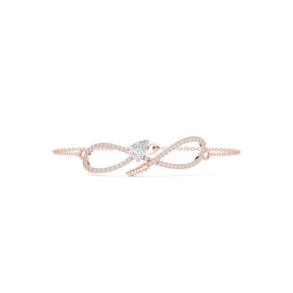 Round Chain Lab Grown Diamond Bracelet