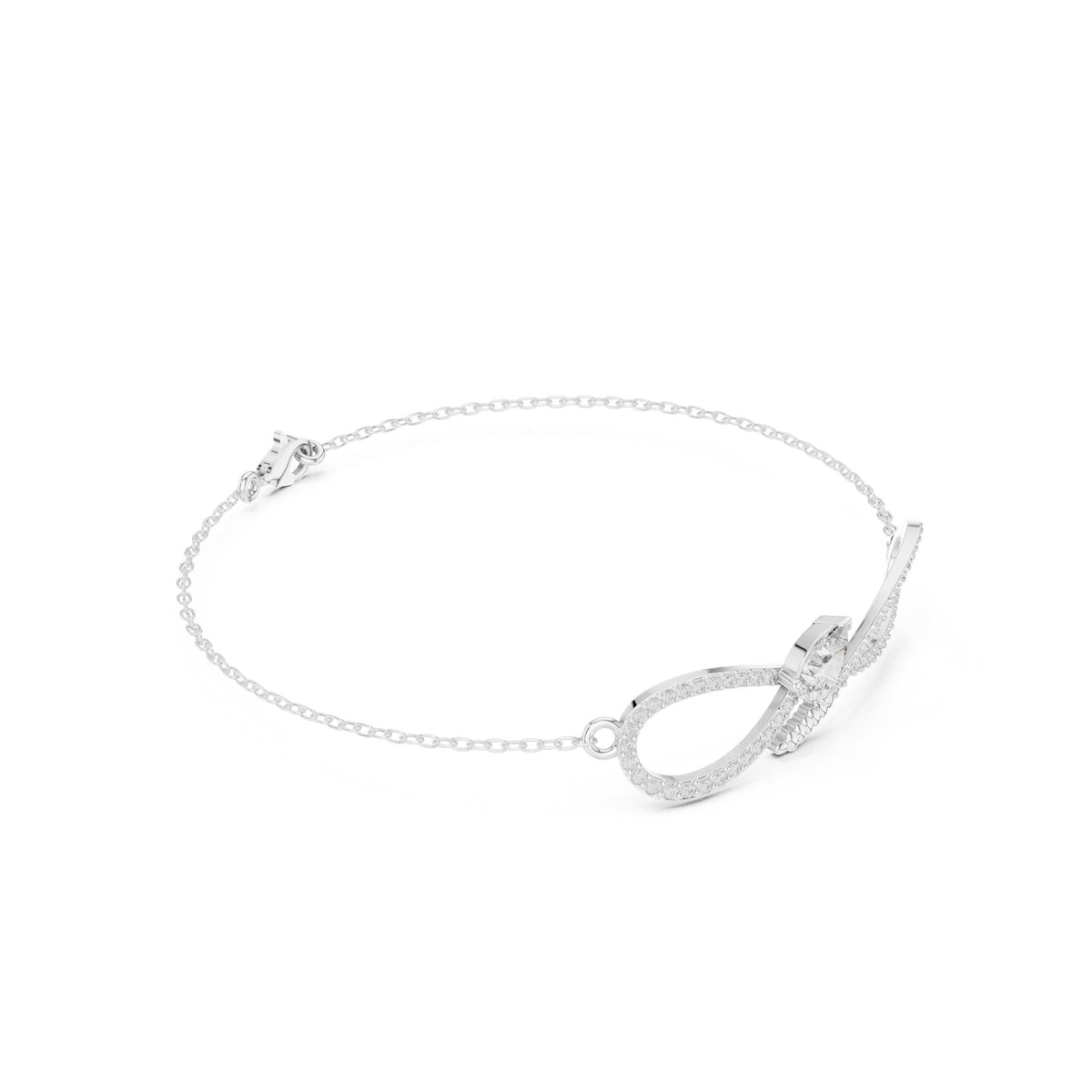 Round Chain Lab Grown Diamond Bracelet