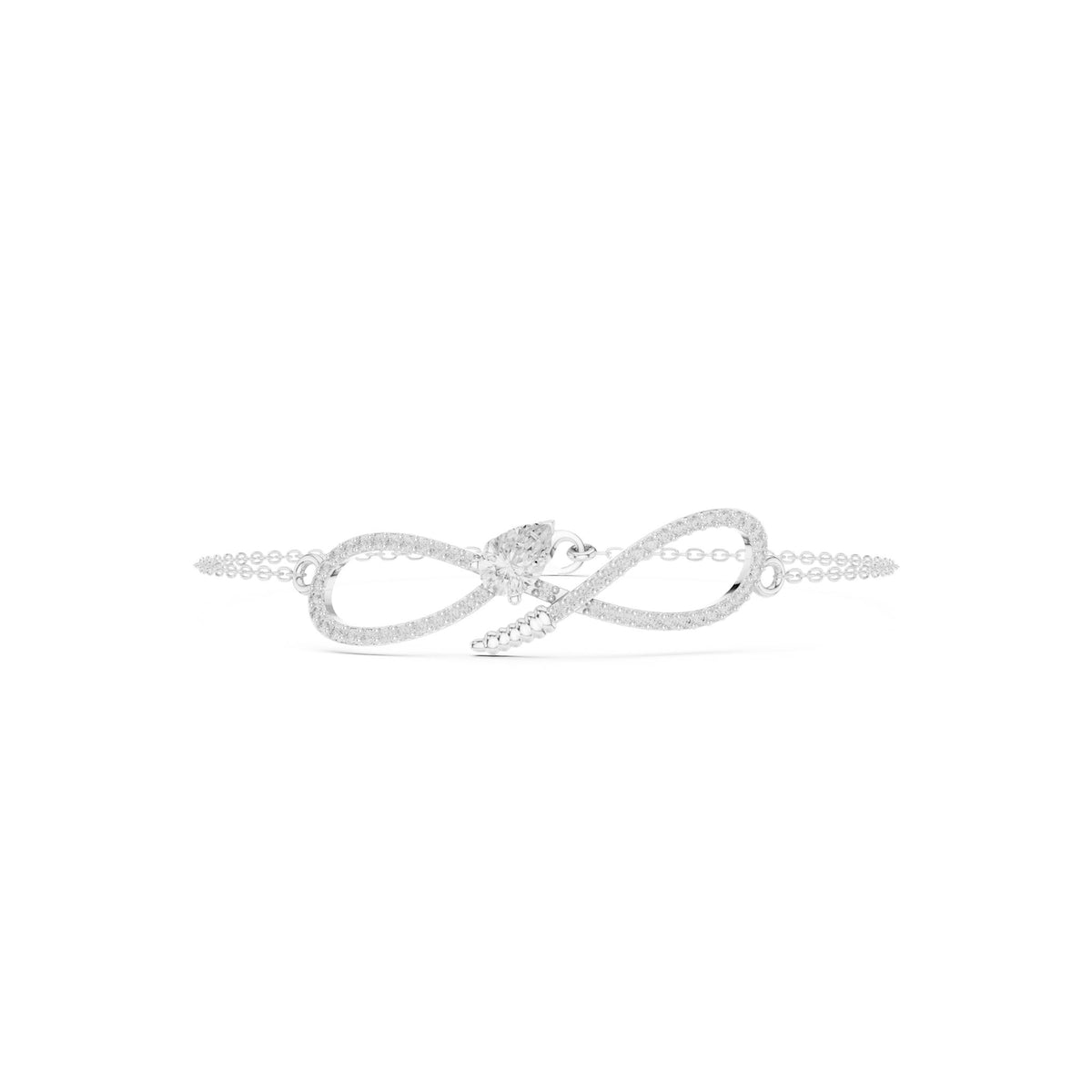 Round Chain Lab Grown Diamond Bracelet