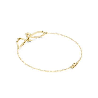 Round Chain Lab Grown Diamond Bracelet