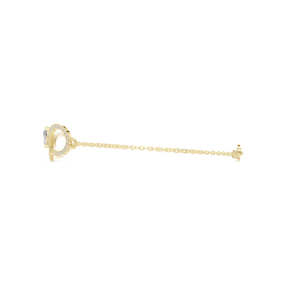 Round Chain Lab Grown Diamond Bracelet