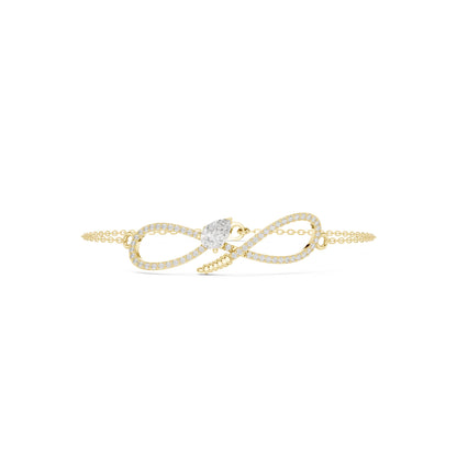 Round Chain Lab Grown Diamond Bracelet