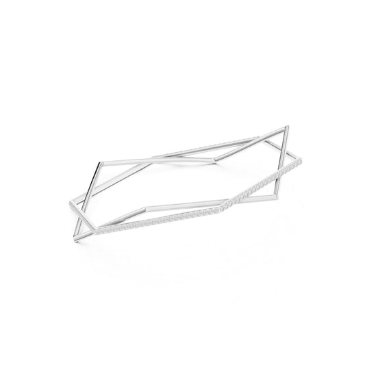 Round Bangle Lab Grown Diamond Bracelet