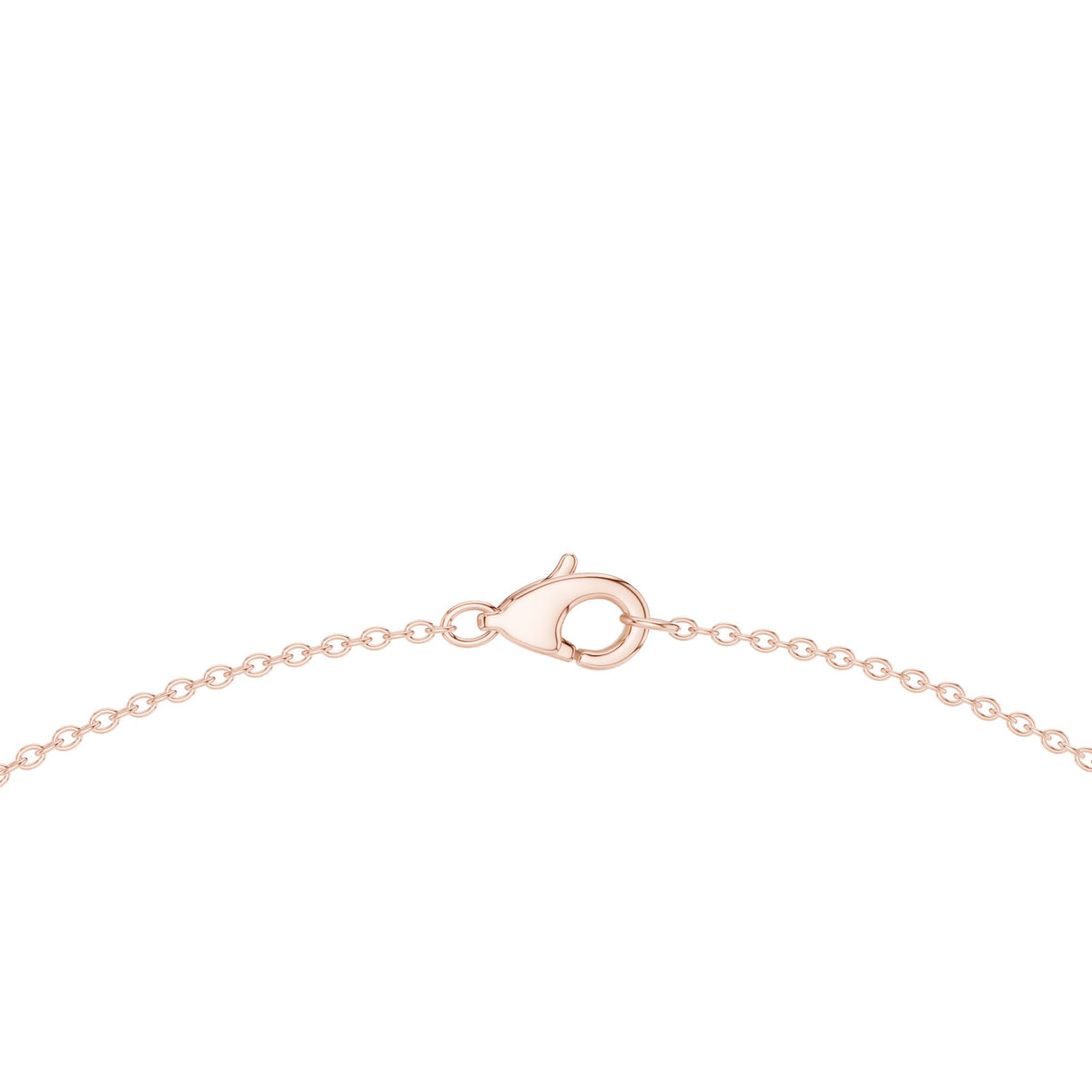 Oval Riviera Lab Grown Diamond Necklace