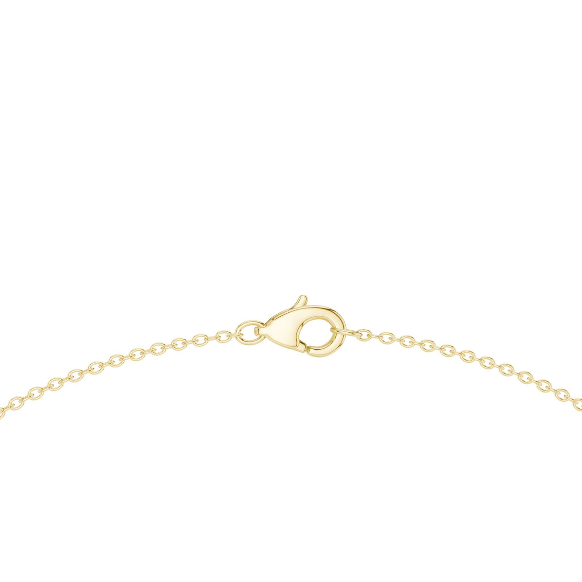 Oval Riviera Lab Grown Diamond Necklace