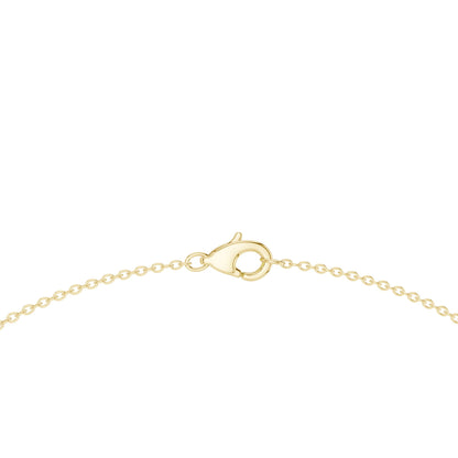 Oval Riviera Lab Grown Diamond Necklace