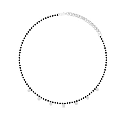 Round Station Lab Grown Diamond Necklace