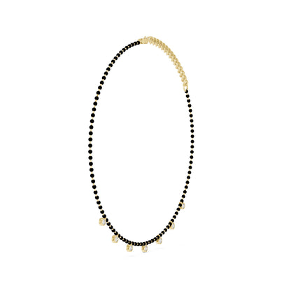 Round Station Lab Grown Diamond Necklace